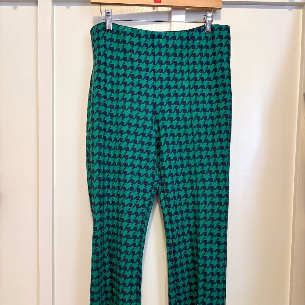 Anthropologie Maeve The Margot Kick Flare Cropped pants Size M